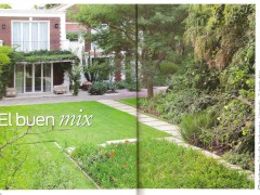 Revista Jardin Edicion especial 2014. Jardín en el bajo de San Isidro. Hermida con Anchorena y Zuberbuhler. 