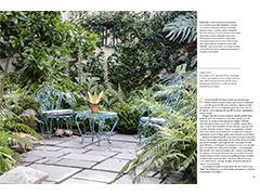 Invierno 2015 Revista Jardin especial patios. Jardin urbano en Barrio Parque. Patio con canteros. Valeria Hermida - Teresa Zuberbuhler