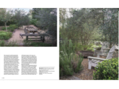 Revista Jardín Verano 2018. Jardín en Pilar. Sector Comer y Sector Sombra. diseño Valeria Hermida. Fotos Inés Clusellas